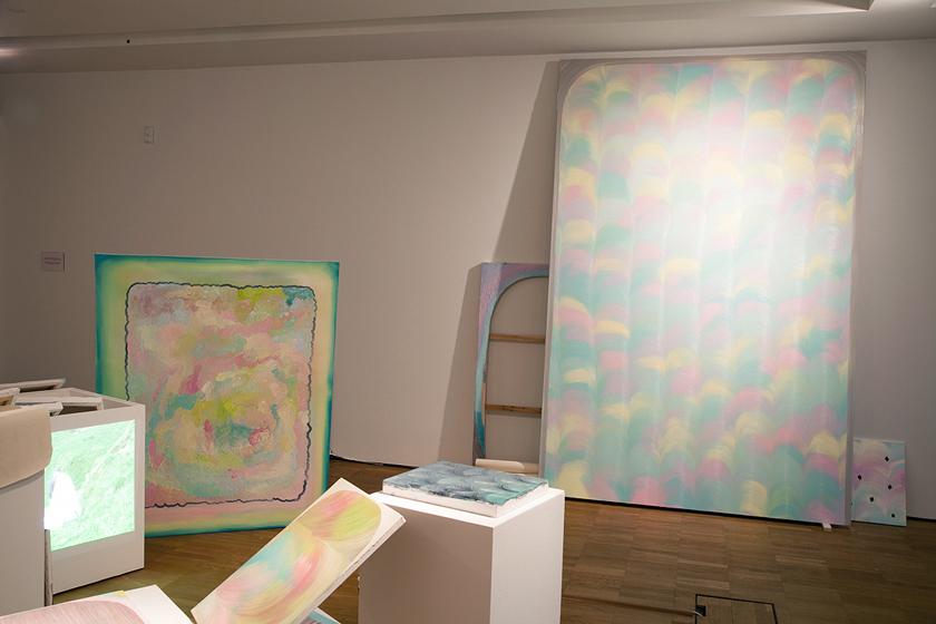 27 paintings, 4 drawings and 3 videos, Installation view, Kumu Art Museum, 2012
