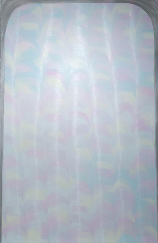 A very big very light painting, oil on canvas, 290cm x 190cm, 2012